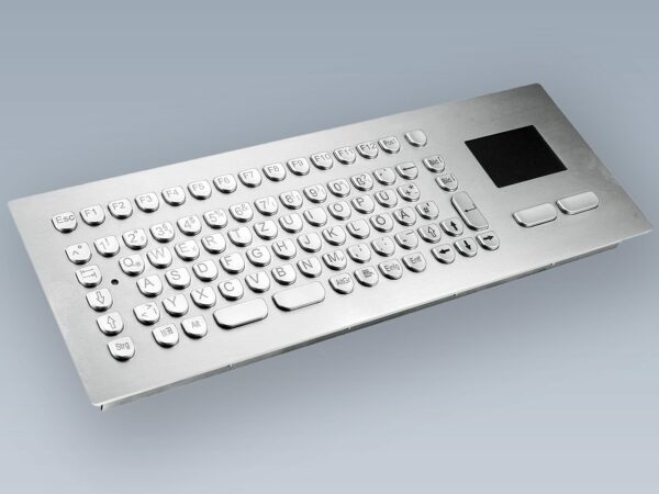 Clavier inox antivandale 84 touches