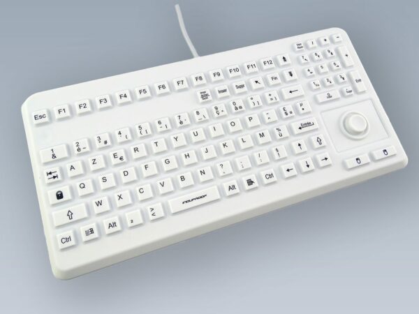 Clavier lavable silicone avec mouse button