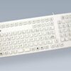 Clavier lavable désinfectable médical