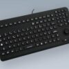 Clavier lavable silicone avec mouse button