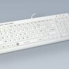 Clavier médical en silicone filaire