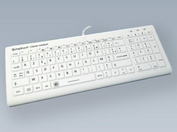 Clavier médical en silicone filaire